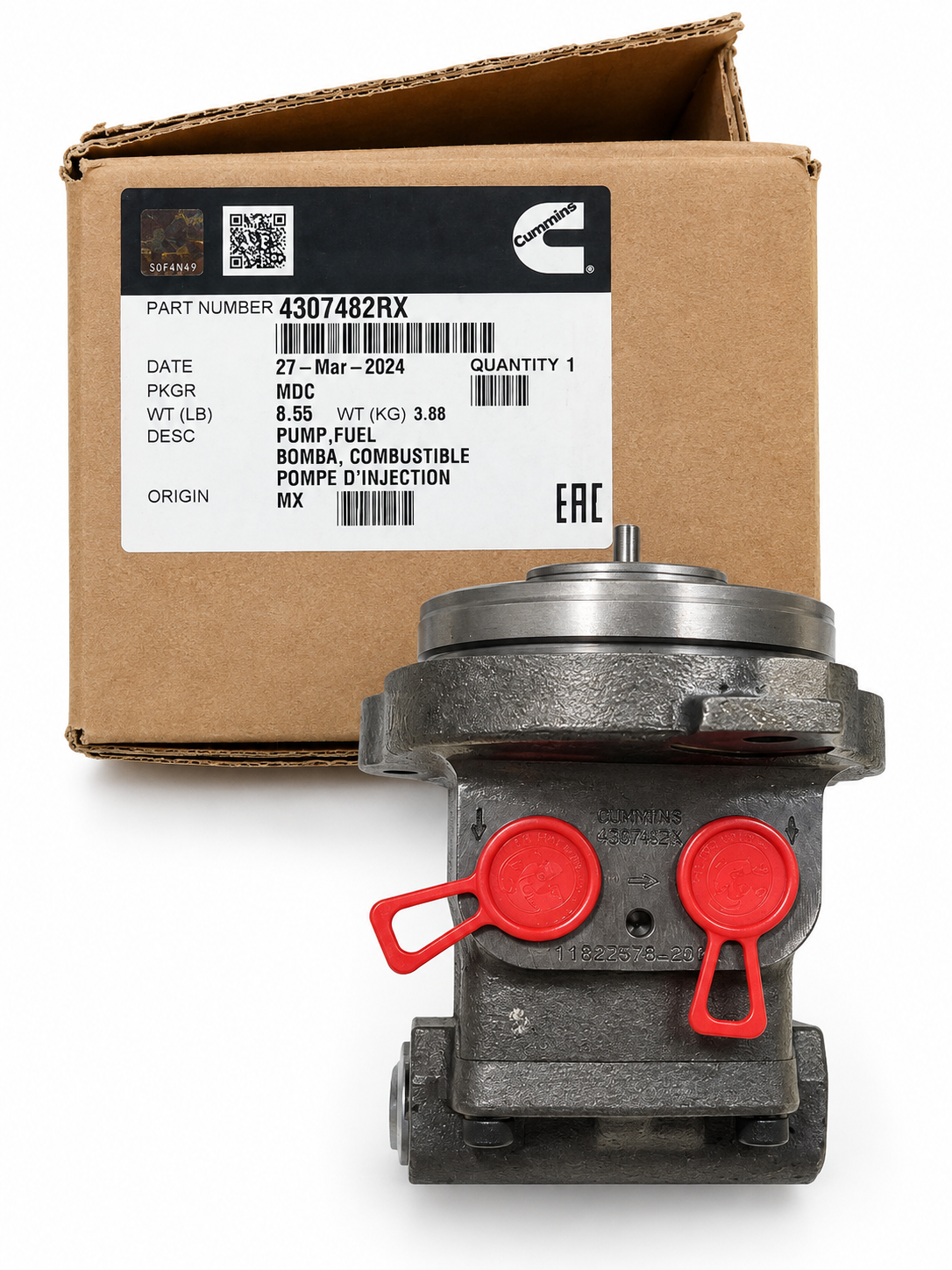 Cummins Gear pump 4307482RX