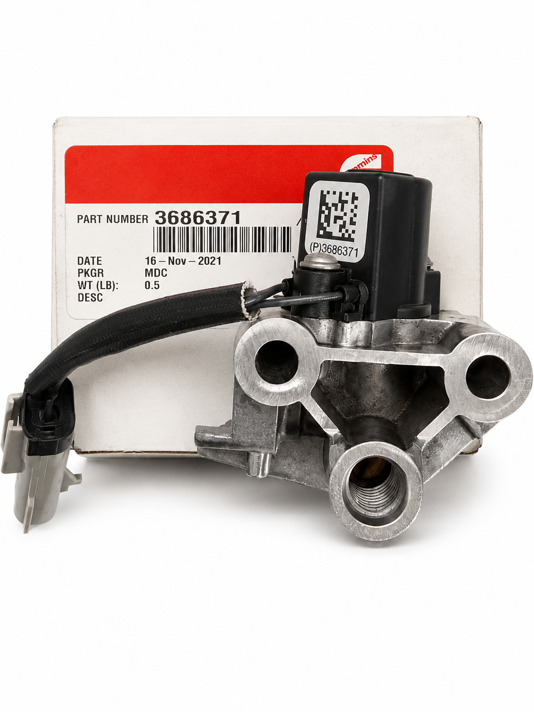 Genuine Cummins Solenoid Valve 3686371