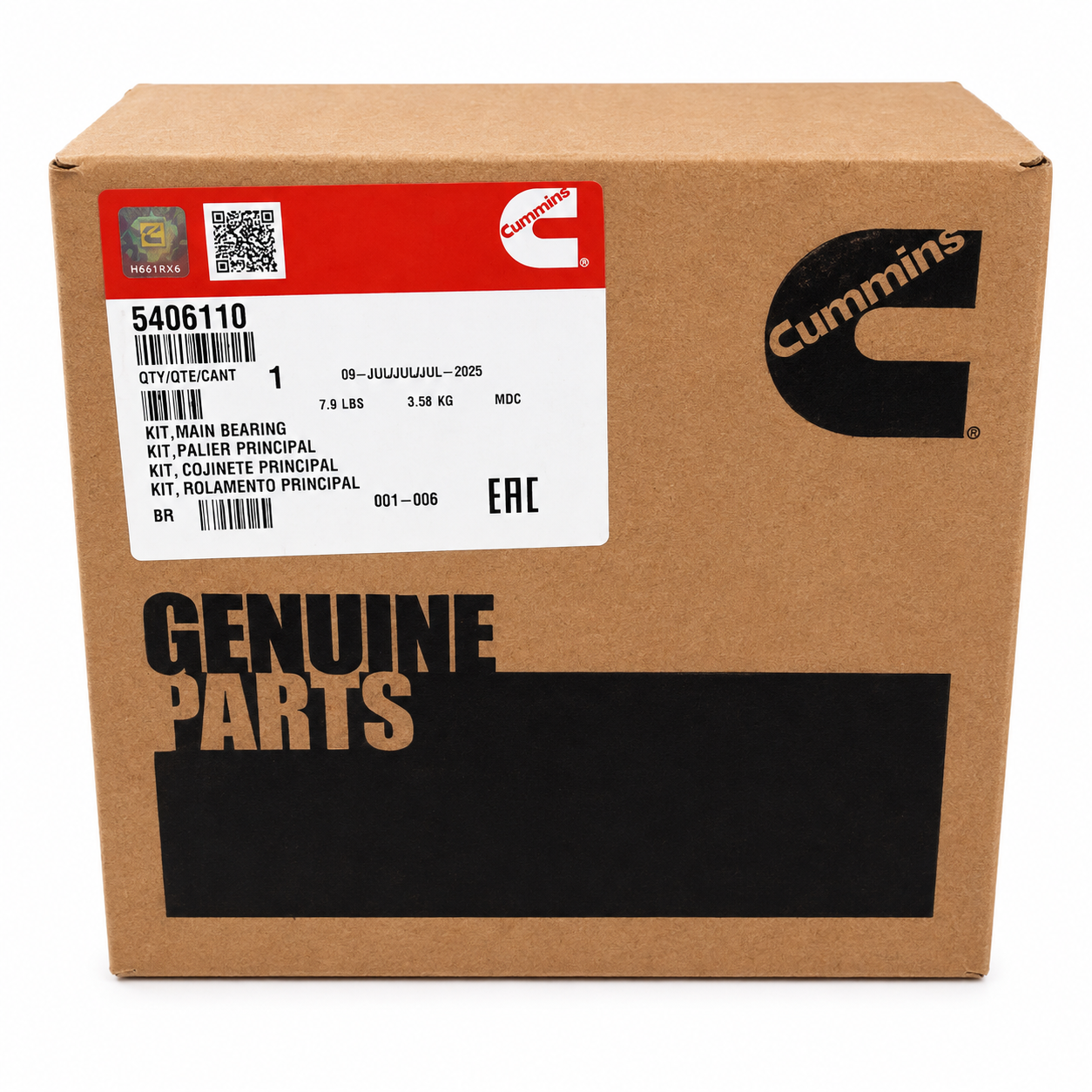 MAIN BEARING KIT 5406110