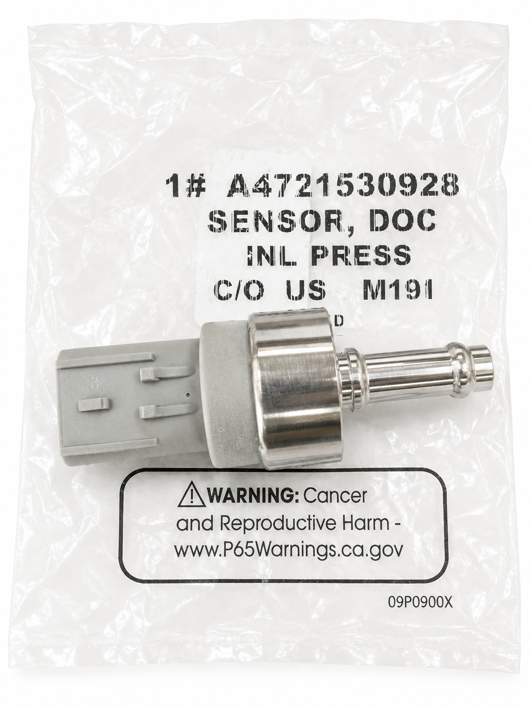 Detroit (DOC) Inlet / DPF Pressure Sensor A4721530928