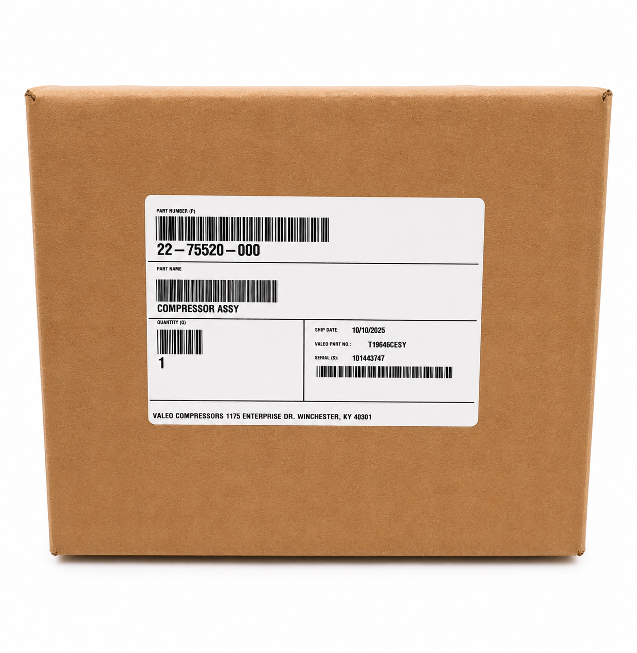 Freightliner A/C Compressor 22-75520-000