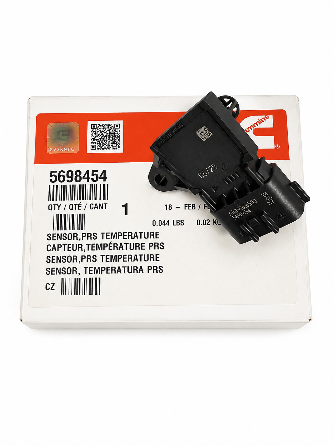Cummins intake air temperature (IAT) and pressure sensor 5698454