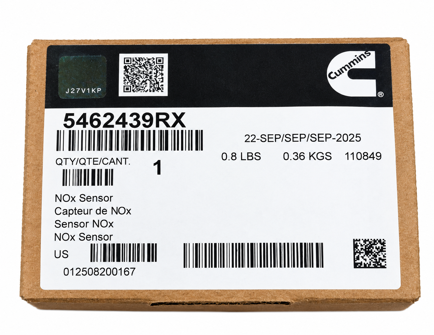 Cummins Outlet Nox Sensor 5462439RX