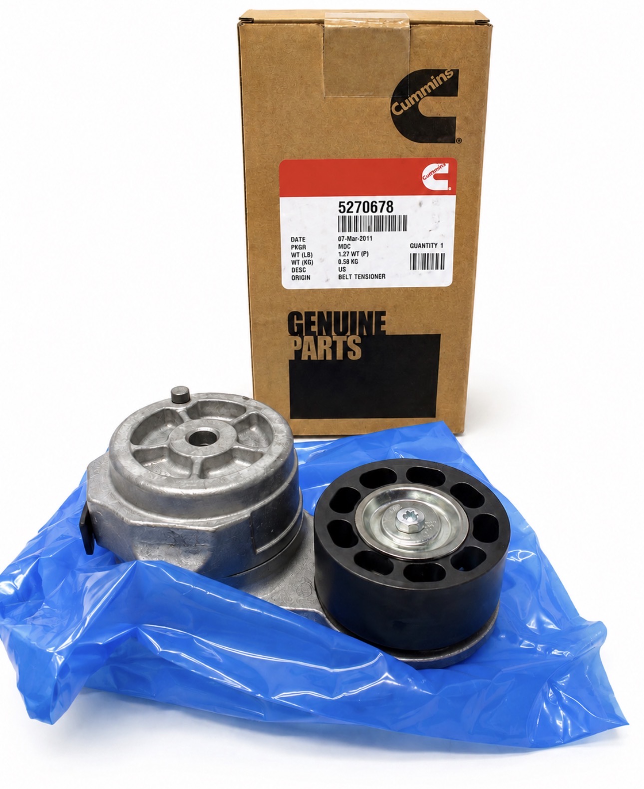 Cummins Accessory Drive Belt Tensioner 5270678