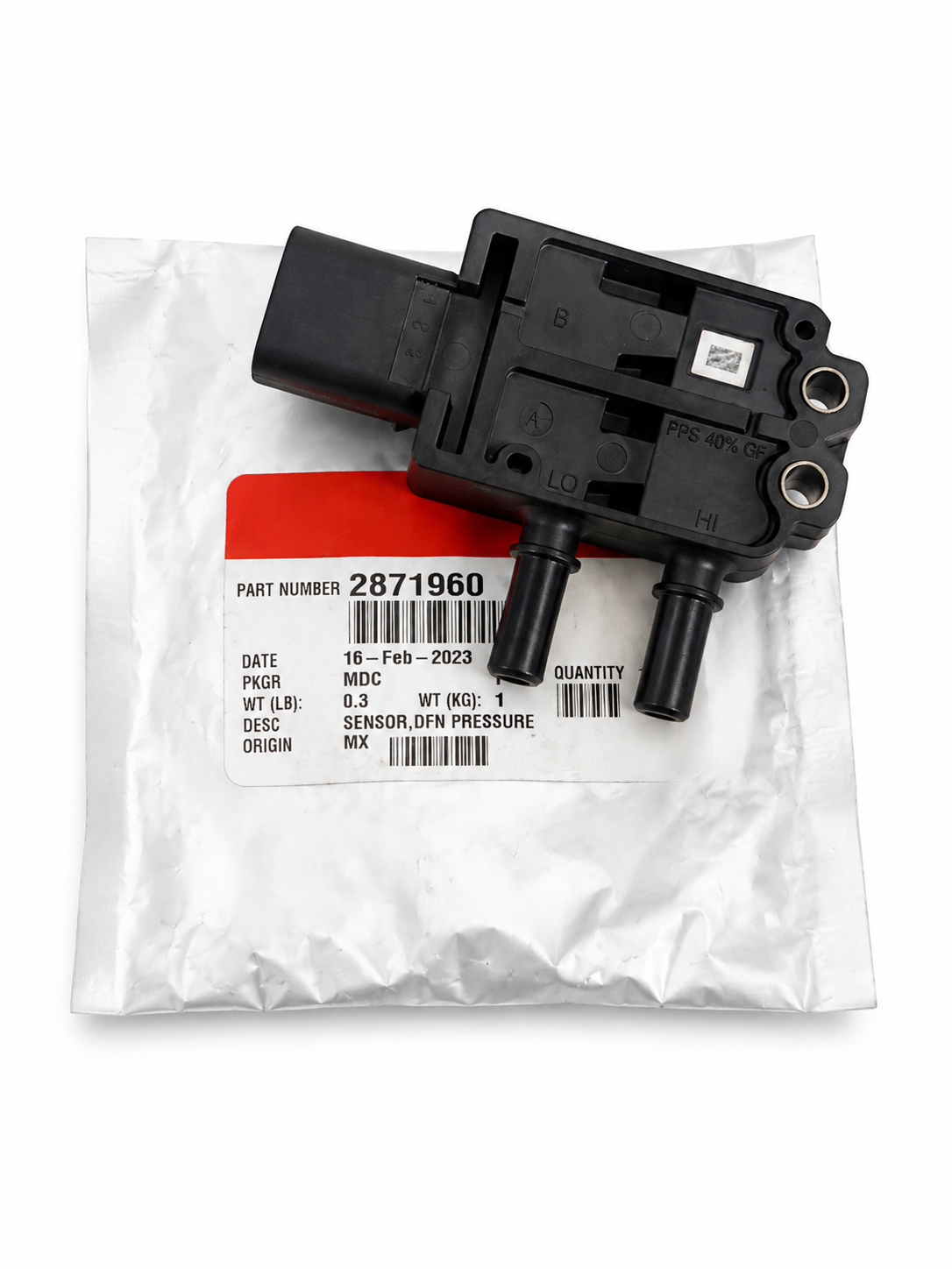 Cummins Differential Pressure Sensor 2871960
