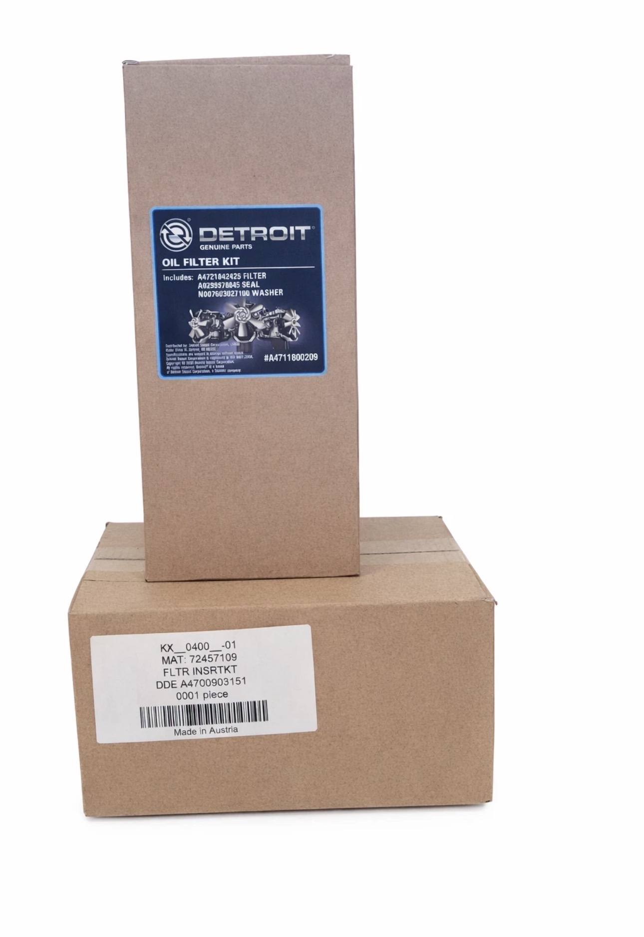 Freightliner Detroit DD15 Oil & Fuel Filter Kit