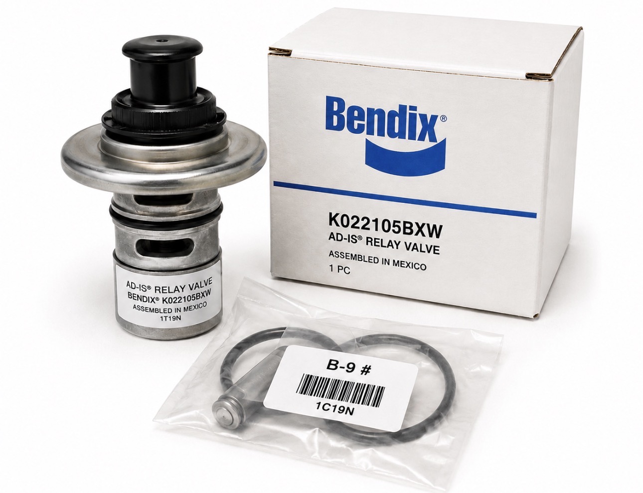 Bendix AD-IP & AD-IS REPLACEMENT PURGE VALVE ASSEMBLY KIT ~ K022105