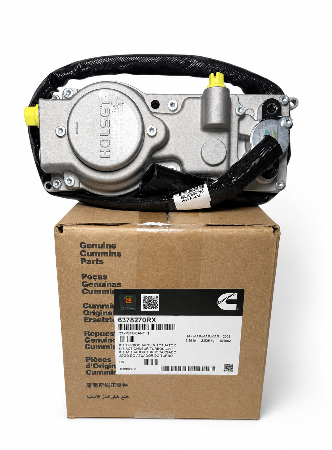 Genuine Cummins / Holset Remanufactured 6378270RX