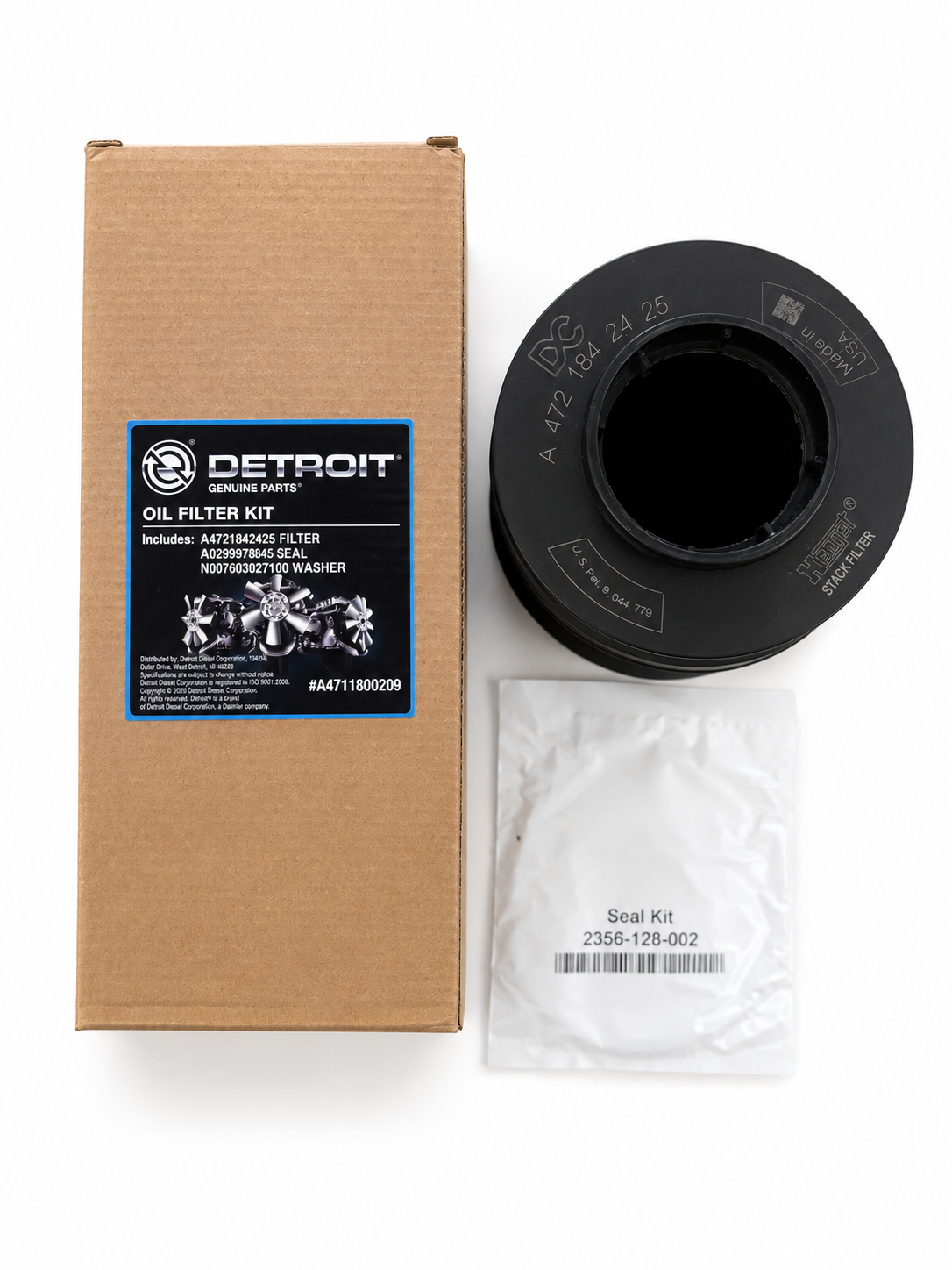 Detroit Diesel Oil Filter Kit A4711800209 DD13 DD15 DD16 Genuine